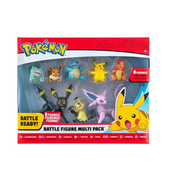 Pokémon Figuras Listos Para La Batalla Pack/8 4a+