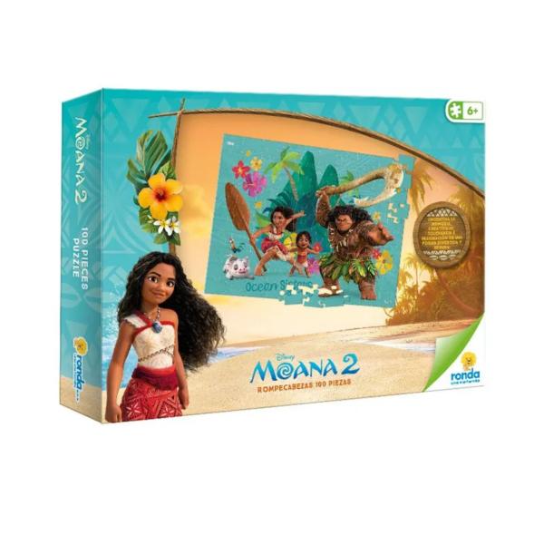 Rompecabezas Disney Moana 2 100Pzs 6a+