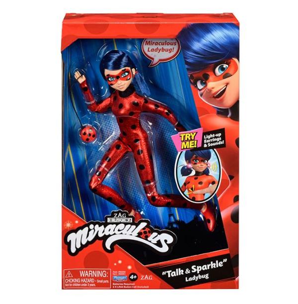 Muñeca Miraculous con Luz y Sonido 4a+ Ladybug