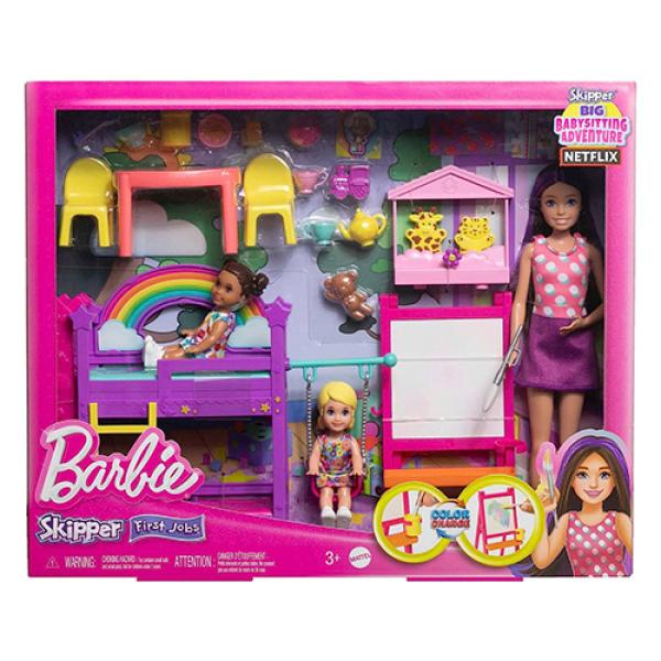 Muñeca Barbie Skipper Aventura Baby Sister 3a+