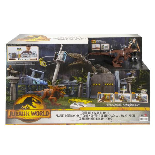 Set Jurassic World Destrucción Y Caos 4a+