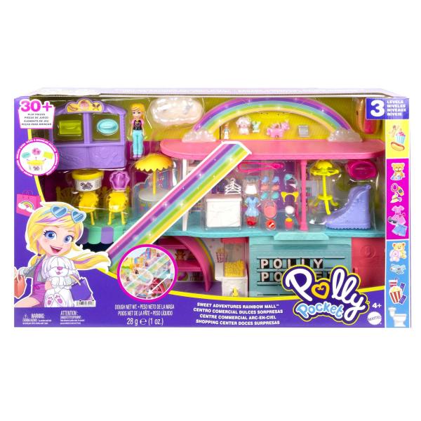 Polly Pocket Centro Comercial Dulces Sorpresas 4a+