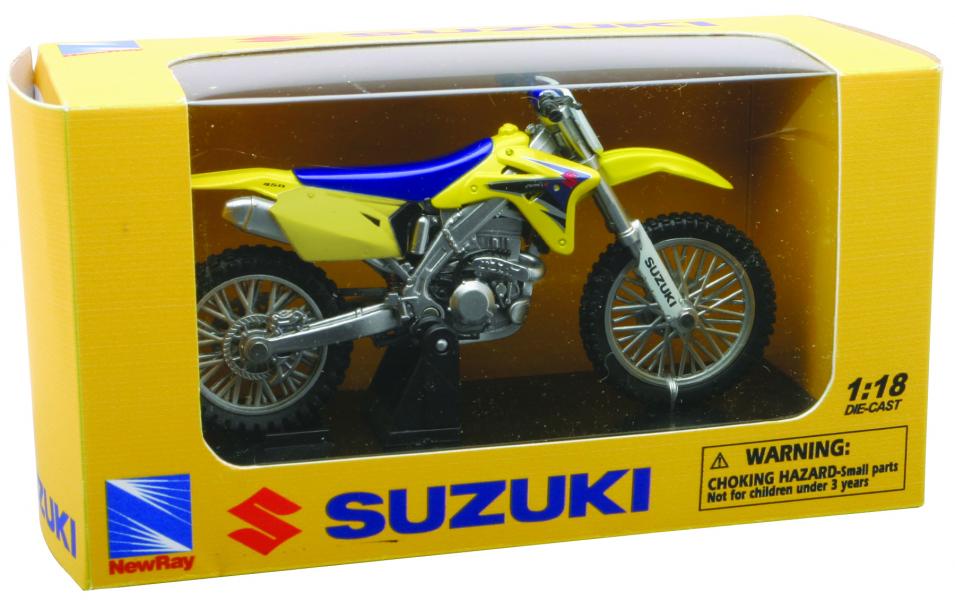 Motocicleta Suzuki RM-Z450 1:18 5a+