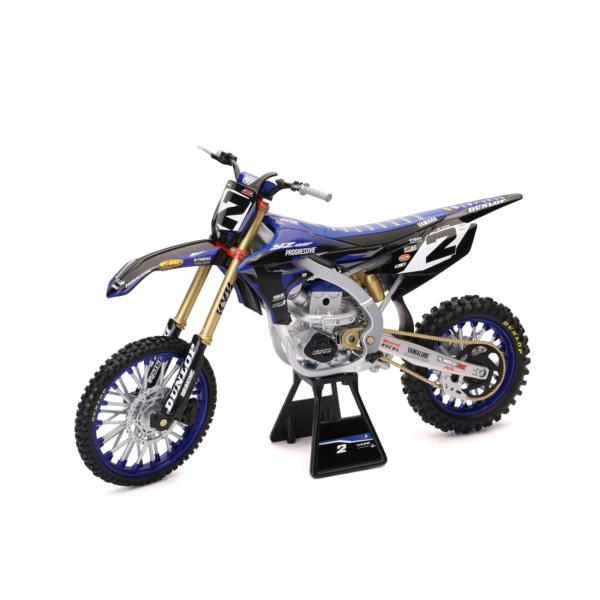 Motocicleta Yamaha YZ450F 1:6 Cooper Webb 8a+
