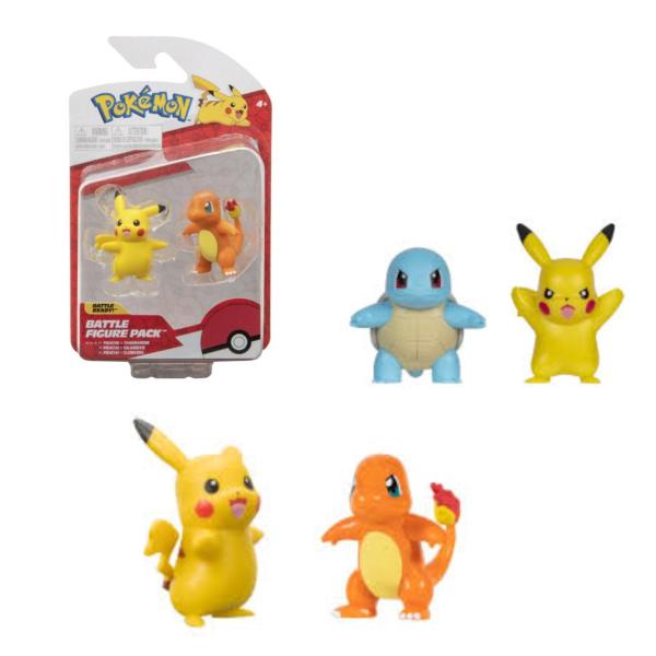 Figuras Pokémon Set/2 4a+ (  Surtido de 3 - Se venden por separado )