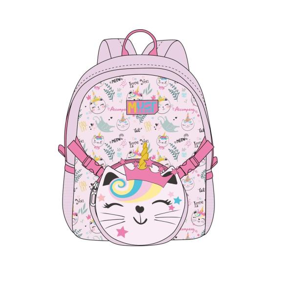 Salveque Pequeño de Gatito con Bolsito 3a+