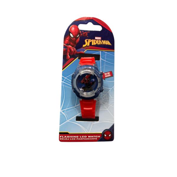 Reloj LCD de Spider-Man C/ Luz