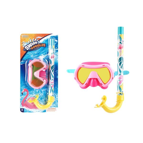 Set de Snorkel para Piscina Infantil de Flamingos 6a+ (458658)