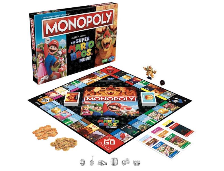Hasbro Games - Juego de Mesa Monopoly Super Mario Bros La Pelicula 8a+