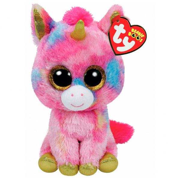 Peluche Beanie Boos Unicornio Fantasía Regular