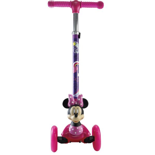 Scooter 3 Ruedas Disney Junior con  Luz de Minnie 3a+
