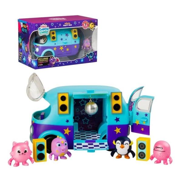 Figura Smashlings Set de Juego Bus Fiesta 3a+ ( Roblox )