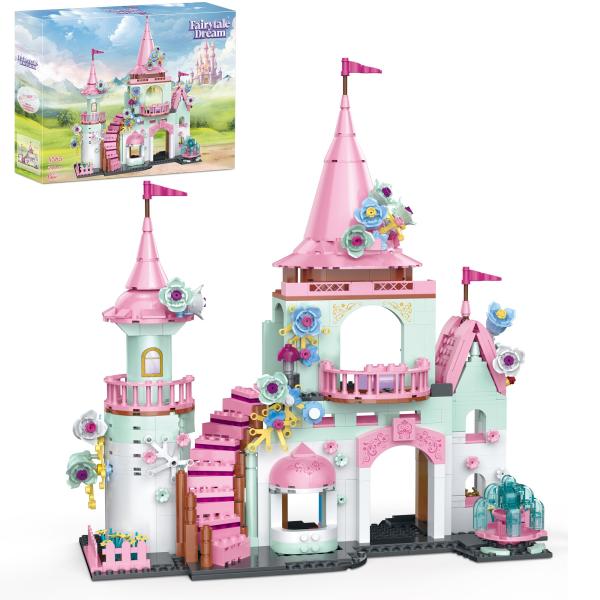 Cogo - Castillo de princesa Sueño de Hadas Armable 740Pzs 6a+
