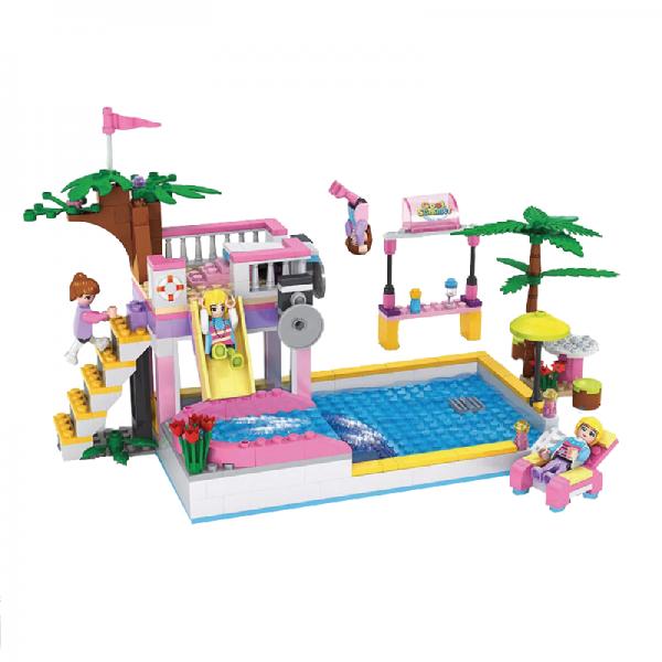 Cogo - Piscina Dream Girls Armable 302pzs 6a+