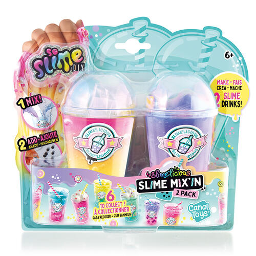 Slime Crea tu Bebida set de 2  6a+/ Surtido 3 -  Se venden por separado