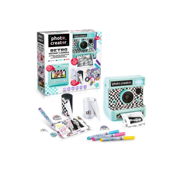 Camara Instantánea Retro Digital con Accesorios 8a+
