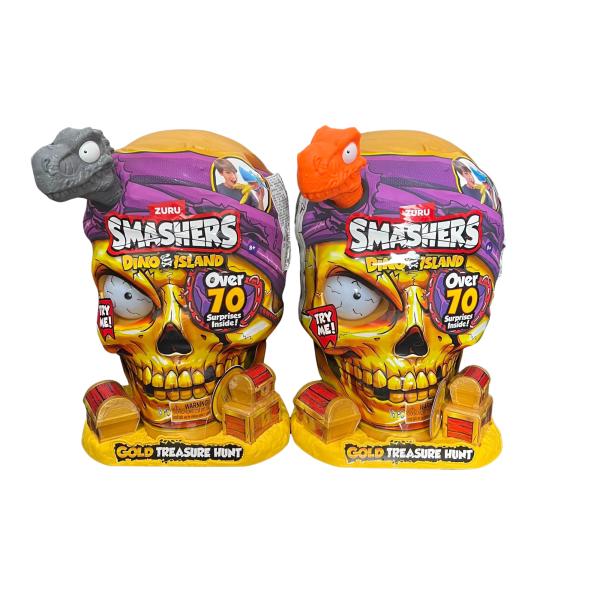 Smashers Dino Island Busqueda del Tesoro Dorado ( Surtido de 2 - Se venden por separado )