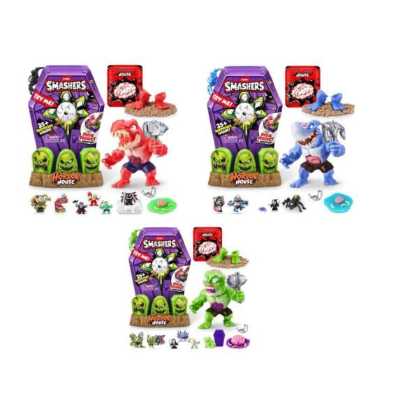 Smashers Casa del Terror Figuras Zombie 3a+ ( Surtido de 3 - Se venden por Separado )