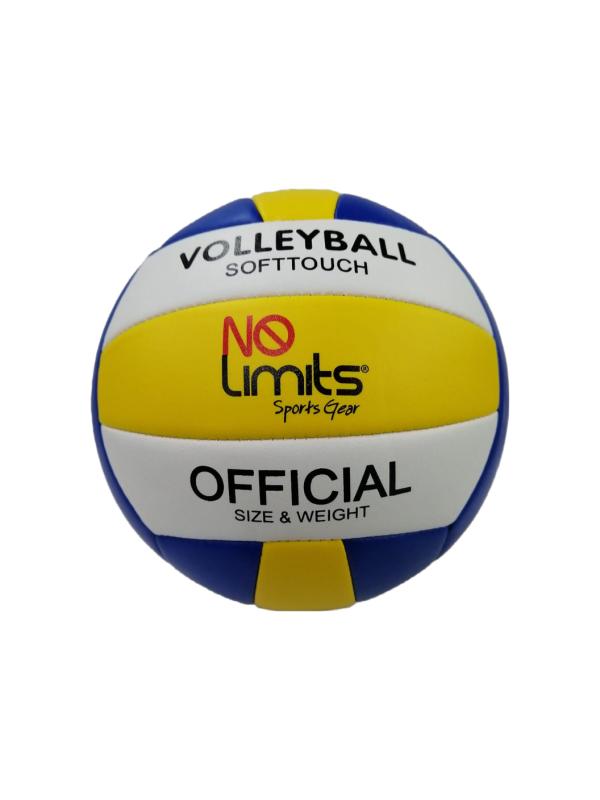 Balón Volleyball PVC 2.5mm #4 Am/Blanco/Negro (20268)