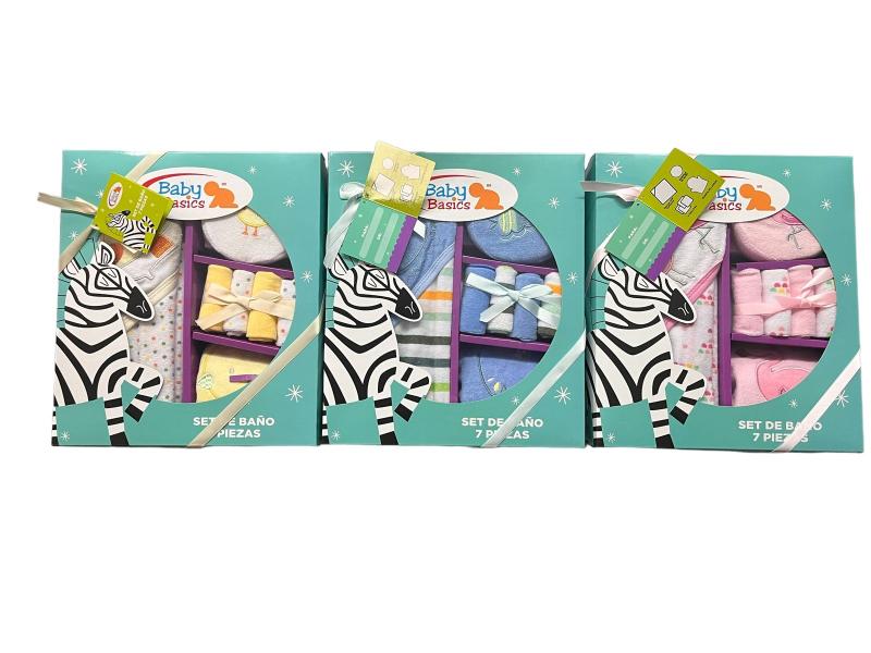 Set de 7 Pzs para Baño para Bebé / Surtido 3 -  Se venden por separado