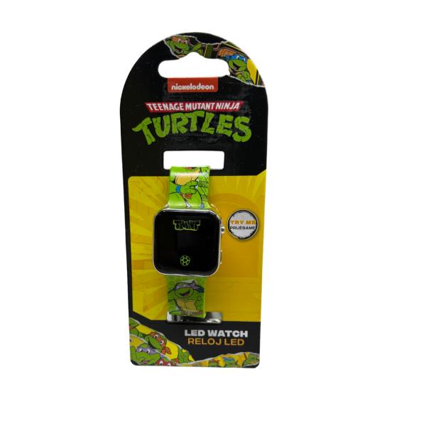 Reloj Led de Tortugas Ninja 6a+