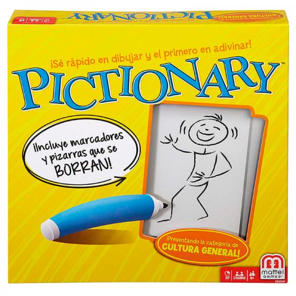 Mattel Games - Juego de Mesa Pictonary 8a+