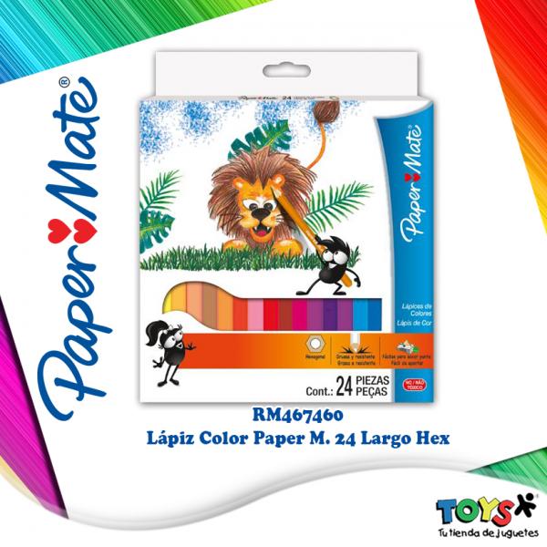 Lapiz Color Paper M 24Largo Hex (G10413) 6746