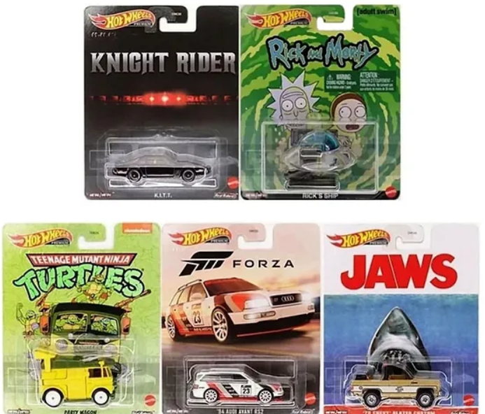 Hot Wheels Carro Series Clásicas de T.V. 3a+ ( Se venden por separado )