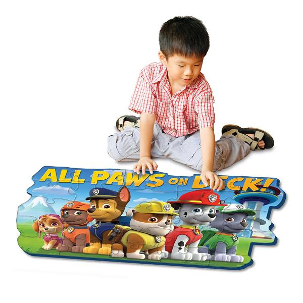 Boing Toys Games - Rompecabezas de Piso de Foam Paw Patrol 25pz 3a+