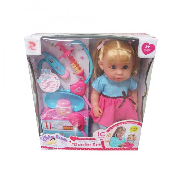 Muñeca con Set de Doctor 3a+(428927)