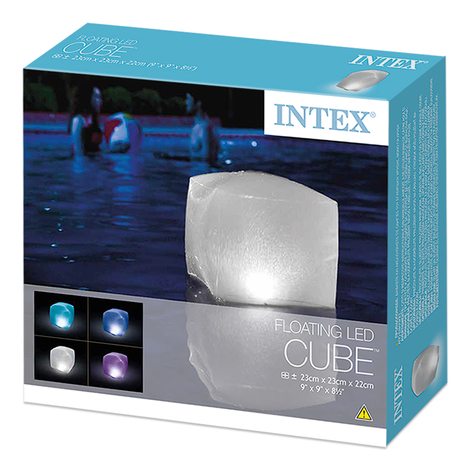 Cubo Flotante LED para Piscina