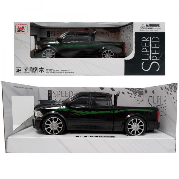 Carro Súper Speed Pickup R/C (RojoNegro) 3a+(432191)