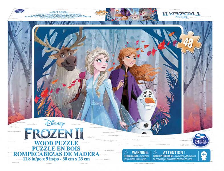 Boing Toys Games - Rompecabezas de Madera Frozen ll 48pzs 4a+