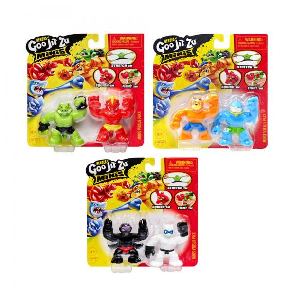 Mini Figuras Goo Jit Zu Set de 2 Blister 4a+