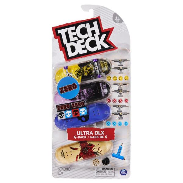 Patinetas Tech Deck Set 4 / 6a+ / Surtido de 3 / Se venden por Separado