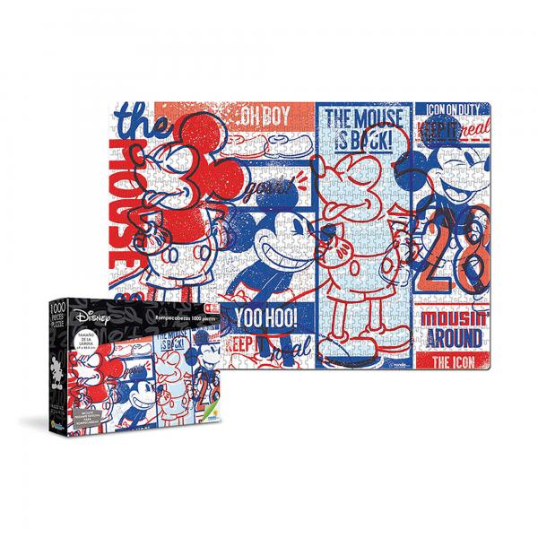 Rompecabezas Disney Mickey Mouse 1000pzs 16a+