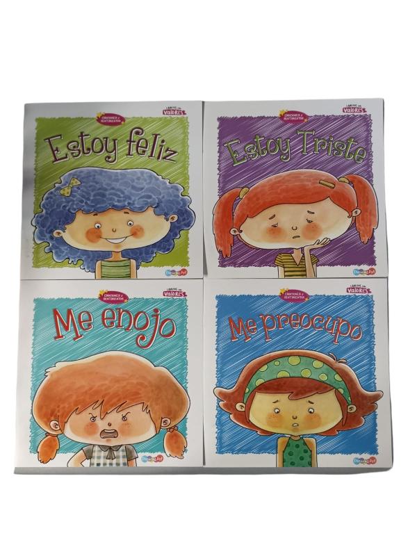 Libro con Valores Colección Emociones y Sentimientos S/4