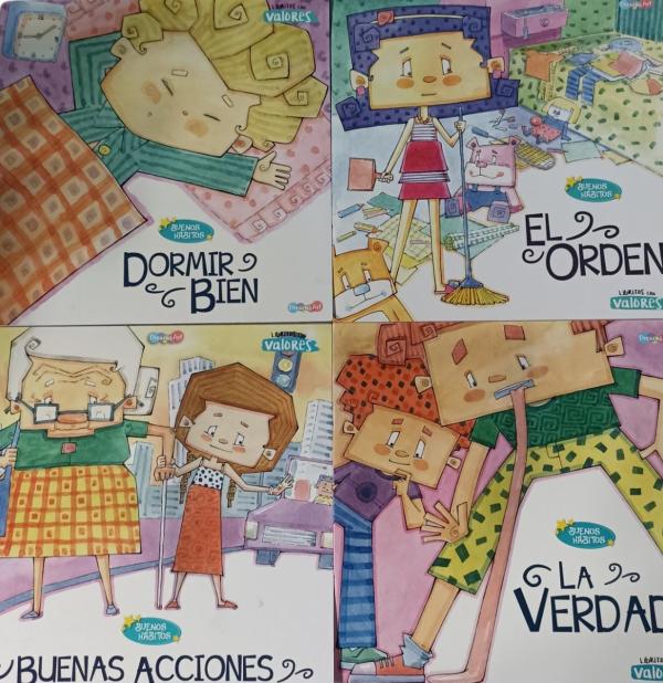 Libro con Valores Colección Buenos Hábitos S/4