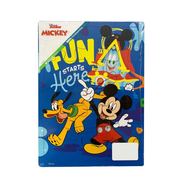 Rompecabezas de Madera Verical Mickey Disney Junior 12pzs 3a+ (COD000887)