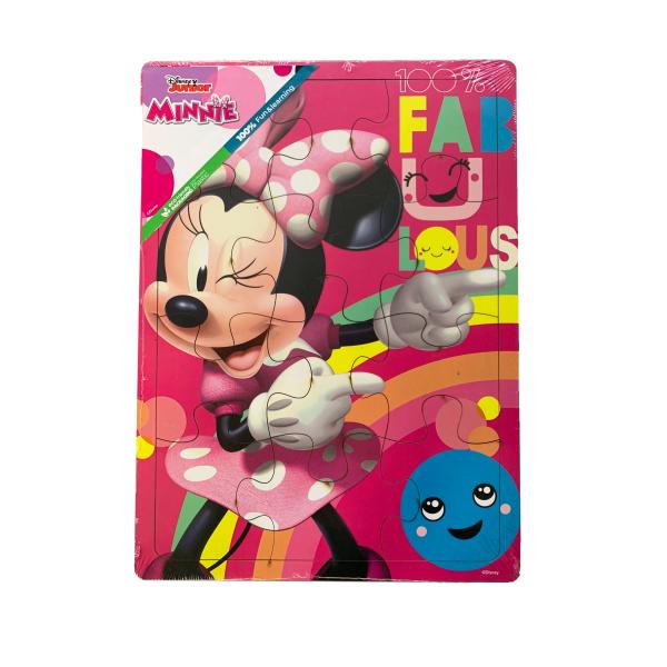 Rompecabezas de Madera Vertical Minnie Disney Junior 12pzs 3a+ (COD000331)