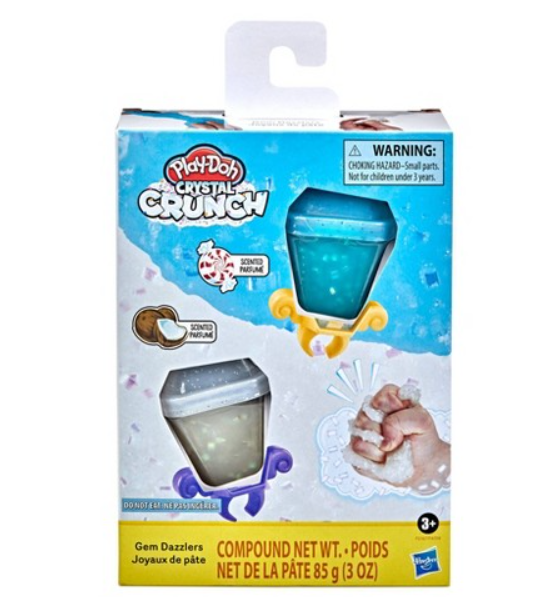 Play-Doh - Slime Anillos Crystal Crunch 3a+