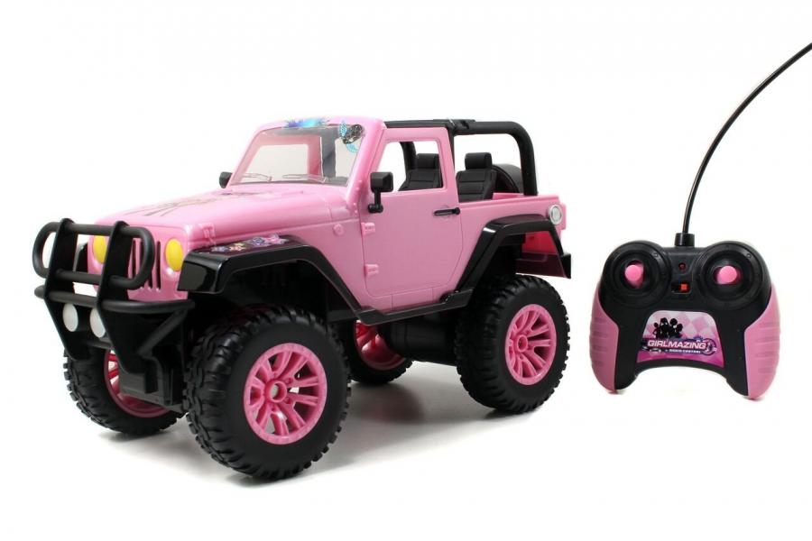 Carro R/C Jeep Wrangler Girlmazing 6a+