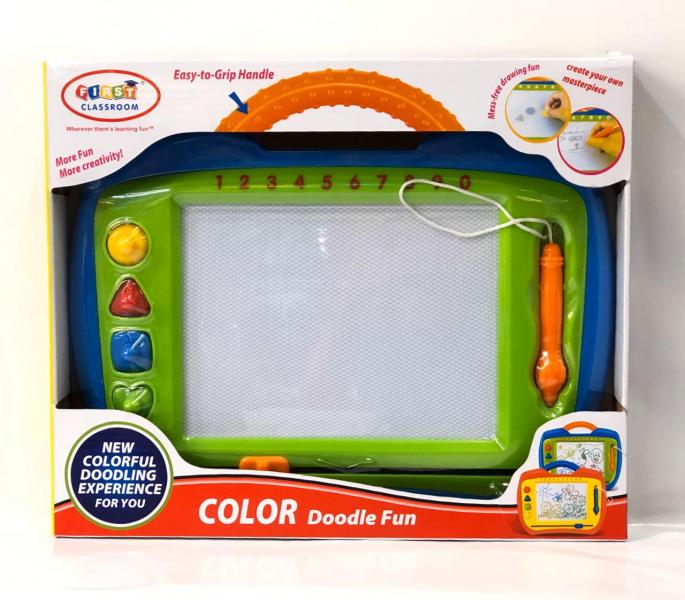 Pizarra Mágica Azul/Verde Colores Divertidos 3a+ (438117)