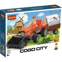 Juego de bloques de construcción - Tractor de Granja Armable 6a+ - 262 piezas
