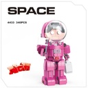 Muñeca Astronauta Armable 338pzs 6a+