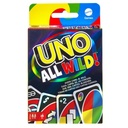 Mattel Games - Juego Uno All Wild 3a+