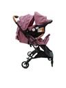 Coche 4 Ruedas C/Portabebe 15Kg M?x Rosado (439640)
