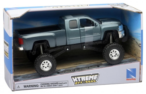 [TY54526] Carro Xtreme OffRoad Chevrolet Silverado 2500HD 1:32 5a+