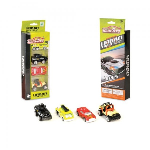 [WW660A131] Vehículos Trafico Urbano Set de 4 / 3a+