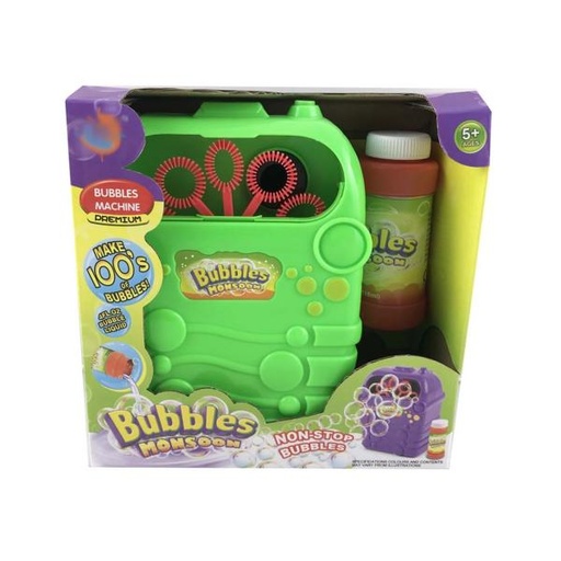 [WWJL680] Maquina de Burbujas Bubbles Monsoon 5a+ (443104)